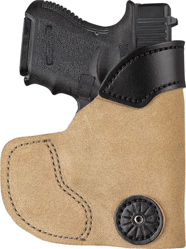DeSantis Pocket Tuk RH IWB/Pocket Holster Suede Leather for Ruger LCP