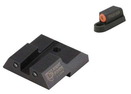Night Fision CZU076003OGZG Tritium Night Sights for CZ P-07/P-09 Green/Orange Front & Green/Black Outline Rear