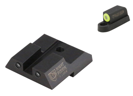 Night Fision CZU076003YGZG Tritium Night Sights for CZ P-07/P-09 Green/Yellow Front & Green/Black Outline Rear