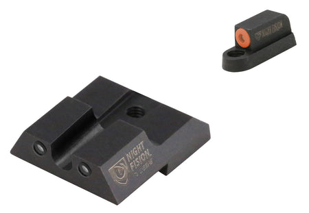 Night Fision CZU076007OGZG Tritium Night Sights for CZ P-07/P-09 Green/Orange Front & Green/Black Outline Rear