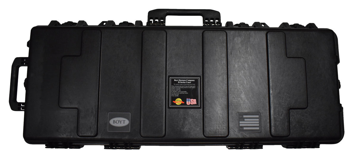 Boyt Harness H41XD Tactical AR/Carbine Hard Case Black Polypropylene Weather Resistant