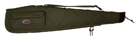 Boyt Harness OGC98PM09 Alaskan Rifle Case 44" OD Green Waxed Canvas with Brass Hardware for Scoped Rifles