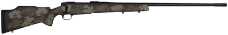 Nosler 42148 M48 Long-Range 300 Win Mag 3+1 26" Barrel, Graphite Black Cerakote Metal Finish, Black with Green/Tan Sponge Pattern Manners MCS-T Elite Tac Stock