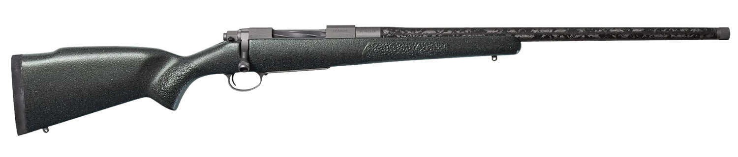Nosler 47548 M48 Mountain Carbon Full Size 30 Nosler 3+1 24" Tungsten Gray Cerakote Steel Threaded Barrel Tungsten Gray Cerakote Steel Receiver Granite Green Mountain Hunter Stock Right Hand