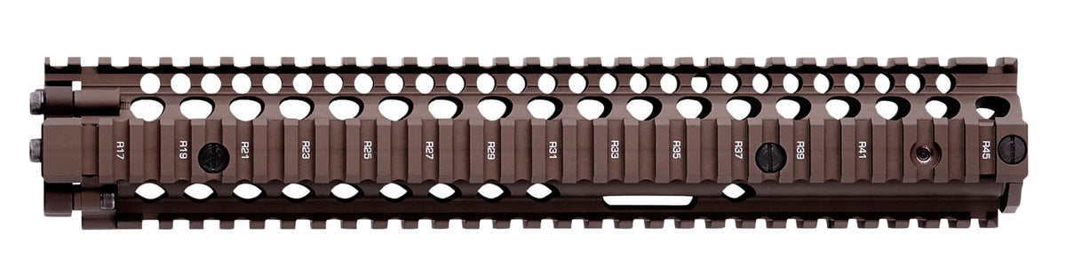Daniel Defense M4A1 RIS II 12.25" Free-Float Handguard Flat Dark Earth 6061-T6 Aluminum for AR-15