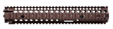 Daniel Defense M4A1 RIS II 12.25" Free-Float Handguard Flat Dark Earth 6061-T6 Aluminum for AR-15