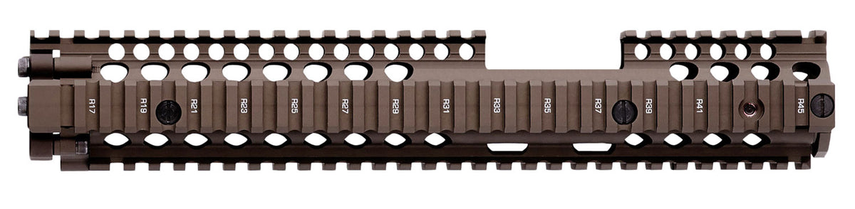 Daniel Defense 0100408030 M4A1 FSP RIS II Handguard 12.25" 2-Piece Free-Float Flat Dark Earth Anodized for AR-15