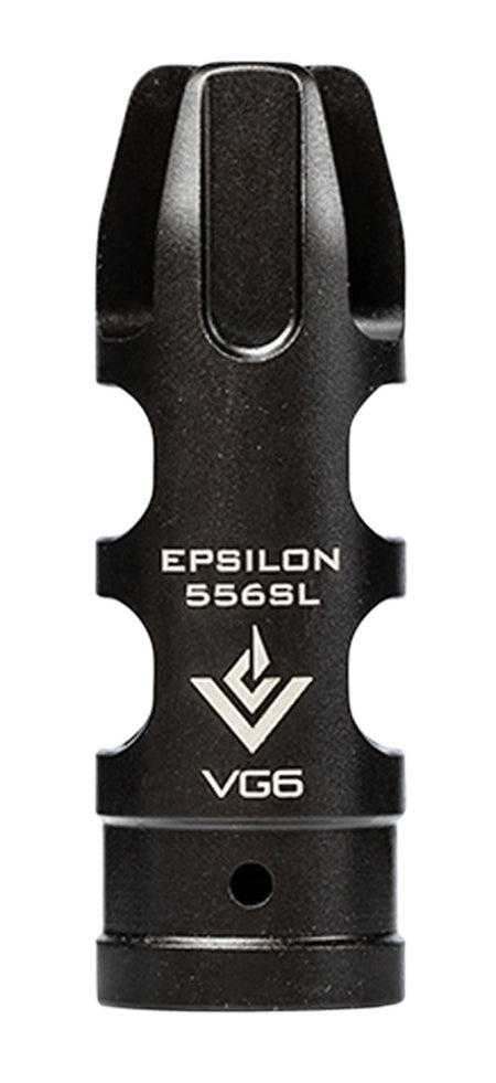 VG6 Precision APVG100025A EPSILON SL Black Nitride Muzzle Brake for 5.56x45mm NATO AR-15