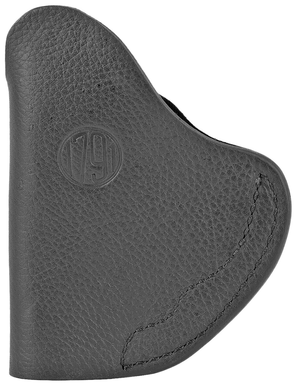 1791 Gunleather SCH IWB Size 02 Night Sky Black Leather Holster Belt Clip Ruger LC9/S&W J Frame/Colt Cobra Right Hand