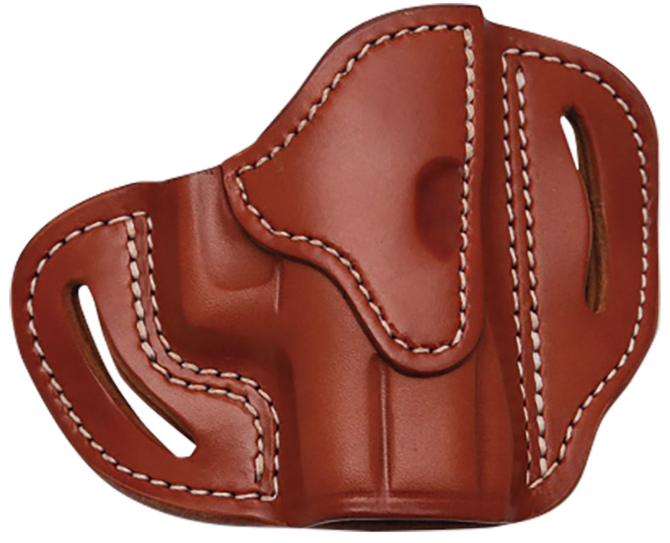 1791 Gunleather BHC OWB Size C Classic Brown Leather Belt Slide Holster Glock 43/Sig P365/Walther PPK Right Hand