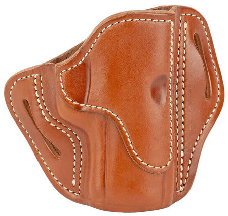 1791 Gunleather BH2.4S OWB Size 2.4 Classic Brown Leather Belt Holster for FN 509/XD-M/HK VP9SK
