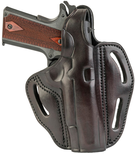1791 Gunleather BHX OWB Size 01 Signature Brown Leather Retention Belt Holster for 4-5" 1911