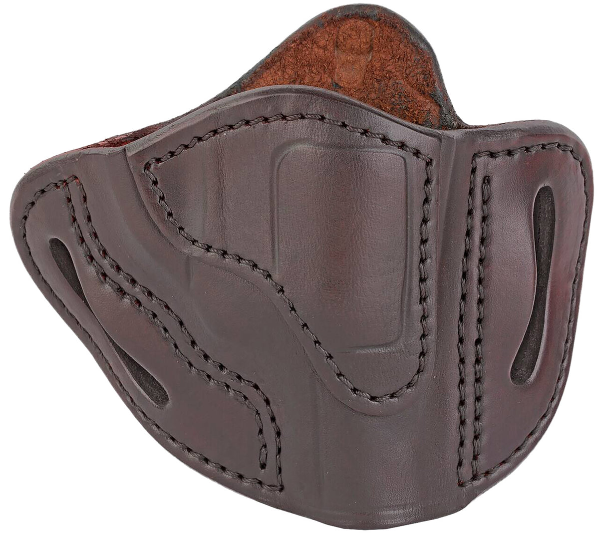 1791 Gunleather RVH1 OWB Revolver Holster Size 01 Signature Brown Leather Fits S&W J Frame and Ruger LCR Right Hand