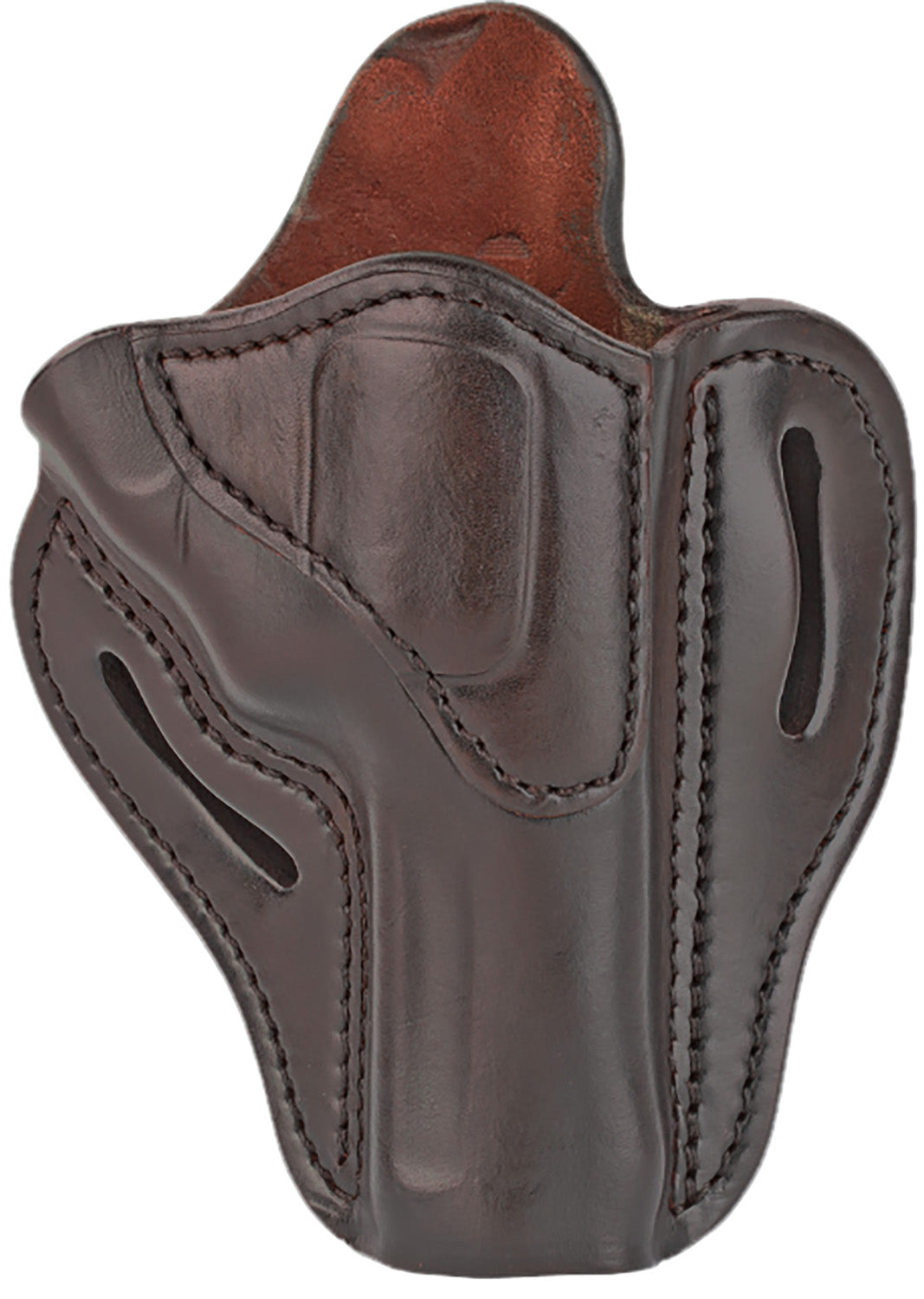 1791 Gunleather RVH2 OWB Revolver Holster Size 02 Signature Brown Leather Fits Ruger GP100 and S&W K Frame Right Hand