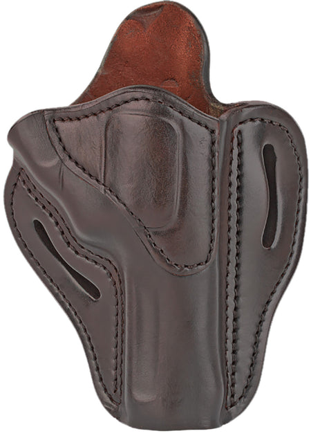 1791 Gunleather RVH2 OWB Revolver Holster Size 02 Signature Brown Leather Fits Ruger GP100 and S&W K Frame Right Hand