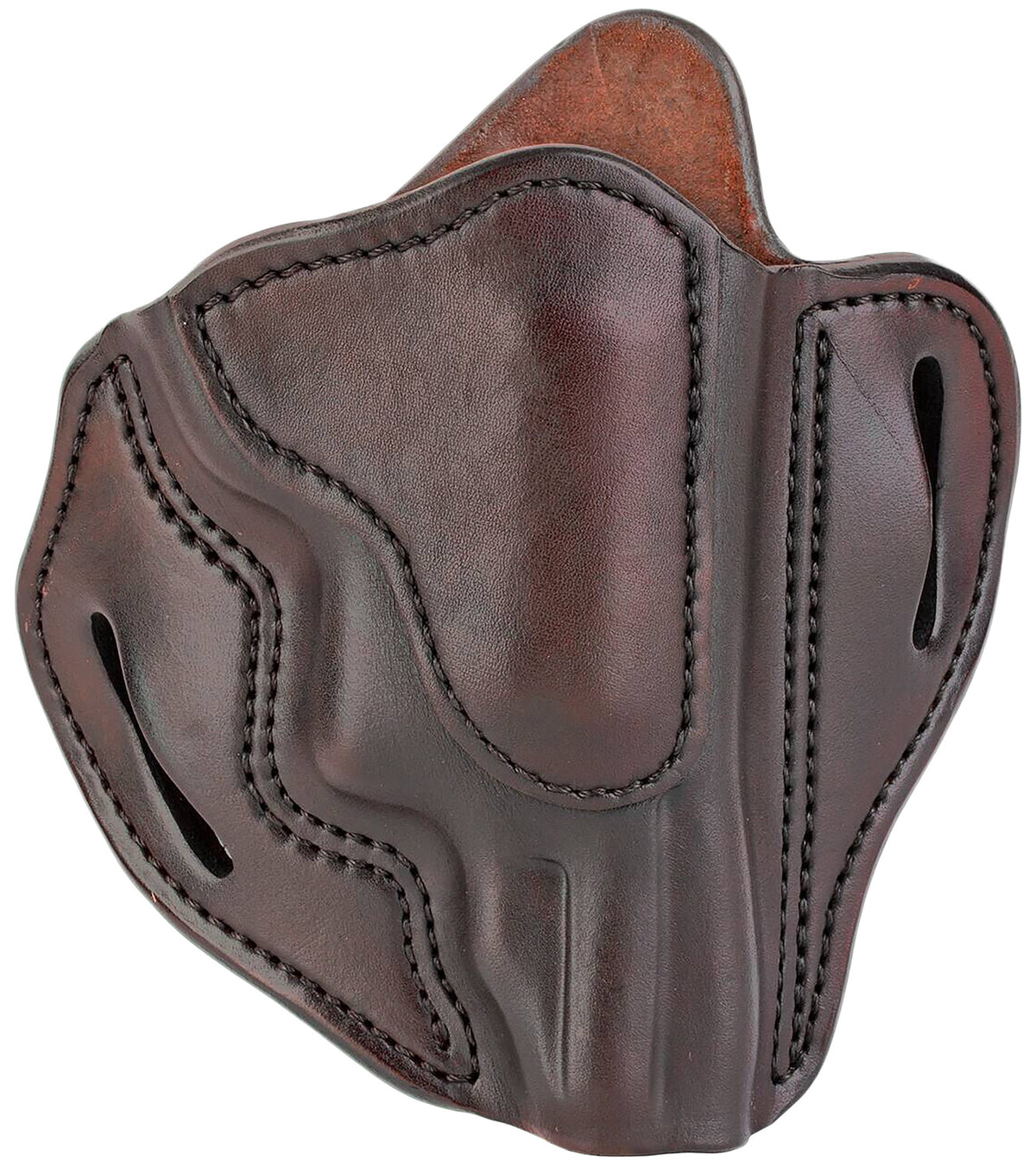 1791 Gunleather RVH3 OWB Revolver Holster Size 03 Signature Brown Leather Fits S&W Governor Right Hand