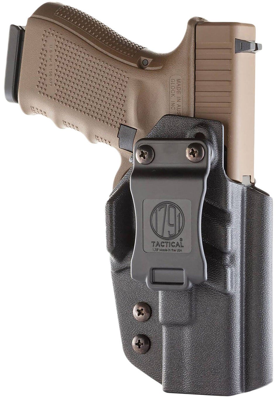 1791 Gunleather Tactical Kydex IWB Holster Black Fits Glock 17 19 22 23 26 27 Gen 3 4 5 Right Hand