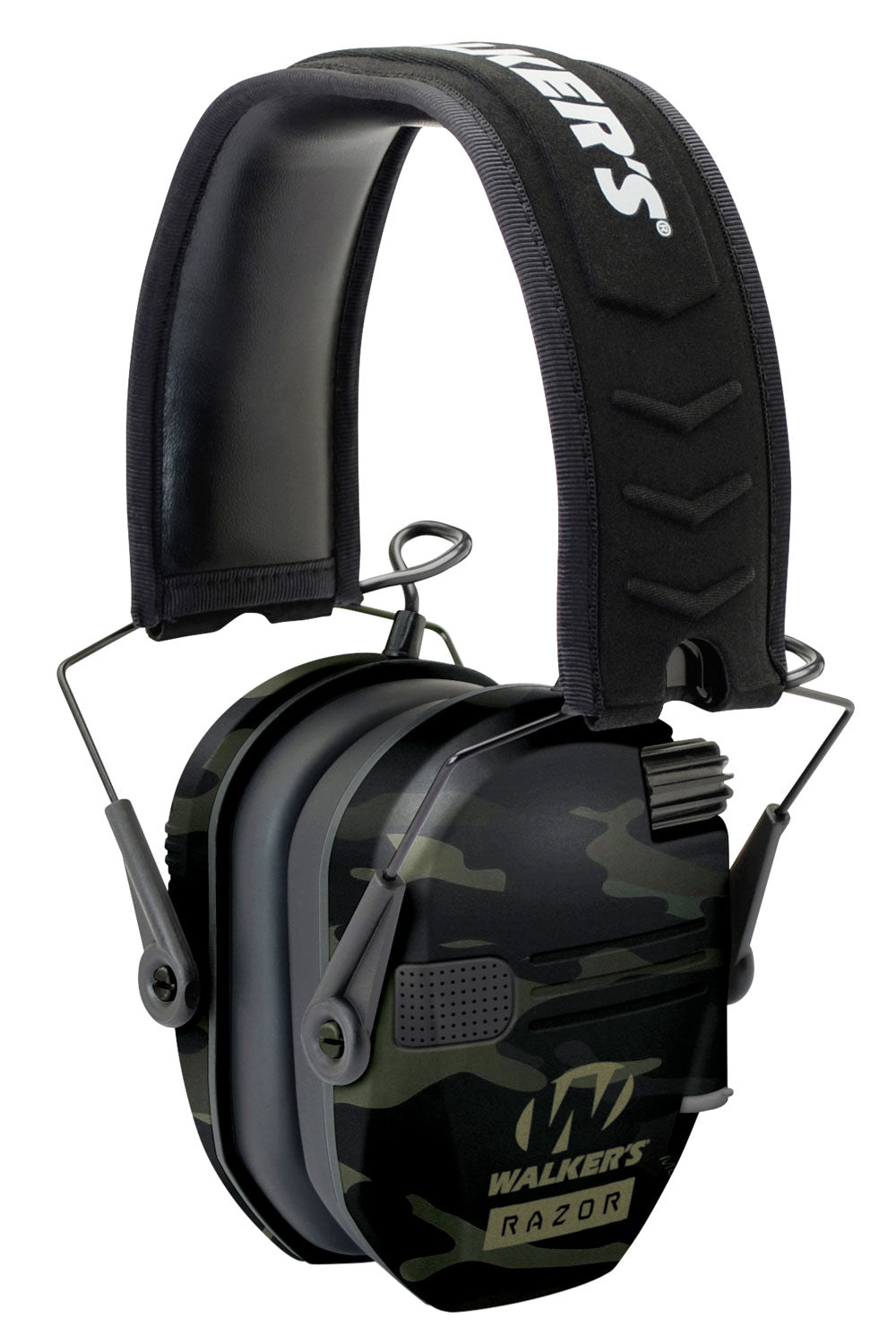 Walker's Razor Slim Electronic Hearing Muff 23 dB Over-the-Head Multi-Cam/Black Polymer