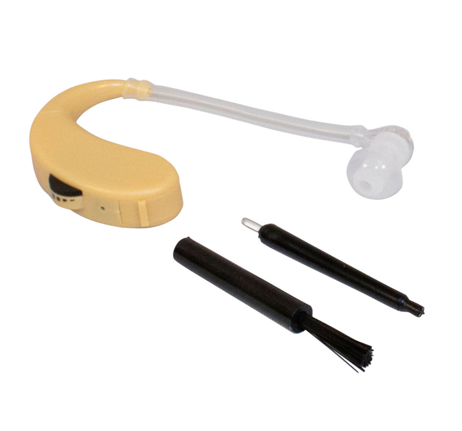 Walker's Ultra Ear BTE Hearing Enhancer 105 dB Behind-the-Ear Natural Plastic