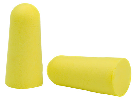 Walker's Foam Ear Plugs 32 dB NRR Yellow Adult 7 Pair with Aluminum Canister