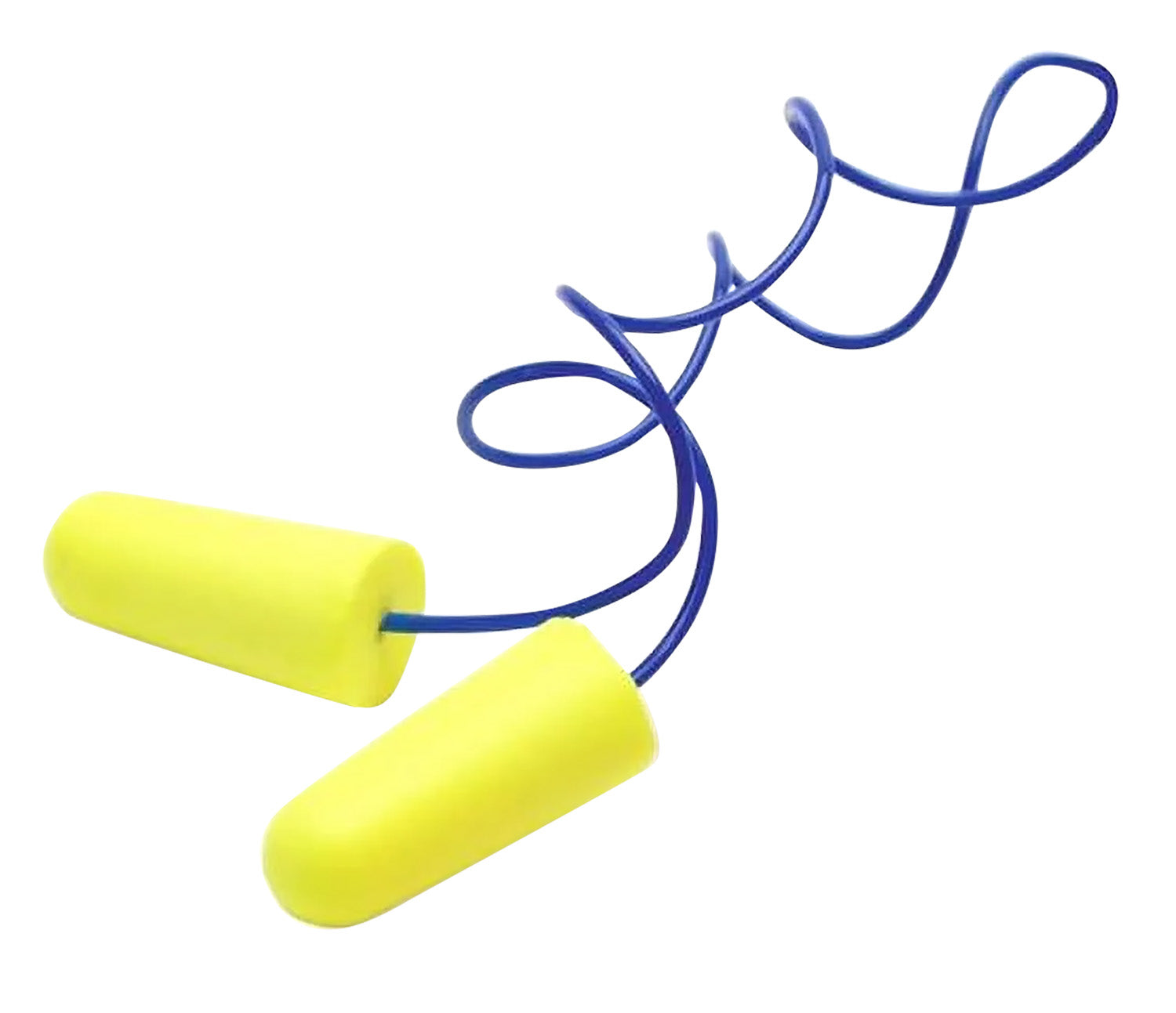 Walker's Corded Foam Ear Plugs 32 dB In-the-Ear Yellow Adult 2 Pair with Case