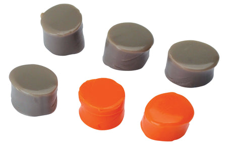 Walker's Silicone Putty Ear Plugs 32 dB In-the-Ear Flat Dark Earth/Orange Adult 3 Pack