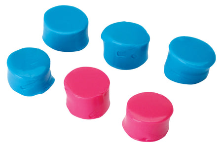 Walker's Silicone Putty Ear Plugs 32 dB In-the-Ear Pink/Teal Adult 3 Pack