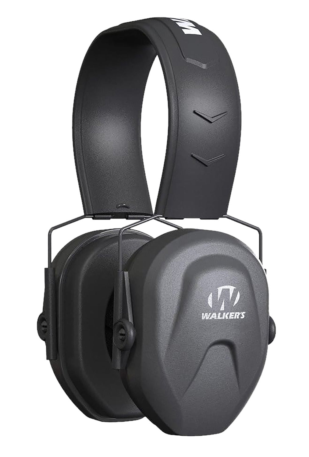 Walker's Razor Compact Passive Earmuff 24 dB Over-the-Head Black Polymer Youth/Women