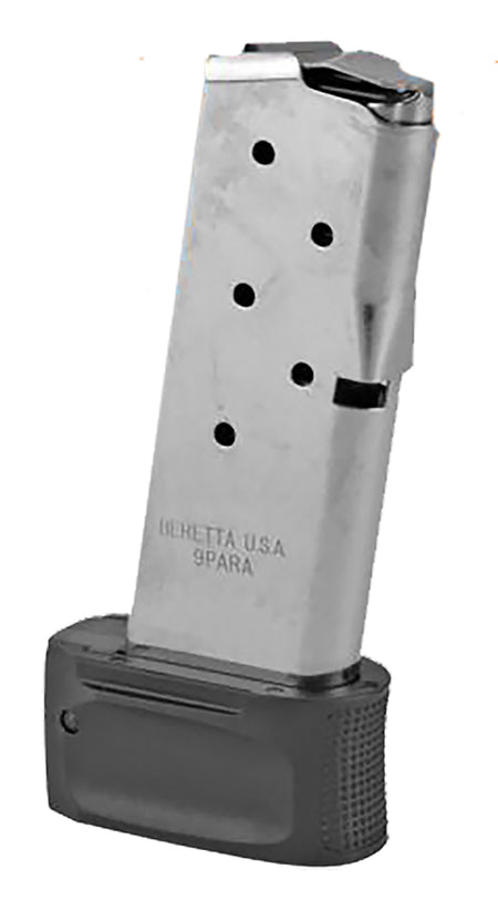 Beretta USA JMAPXCARRY8 APX Carry 8-Round 9mm Luger Stainless Steel Magazine