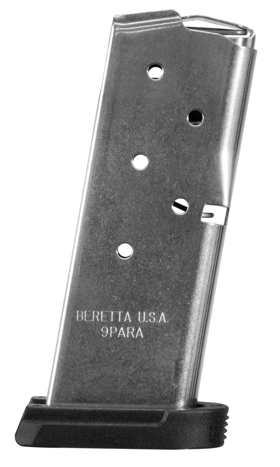 Beretta USA JFAPXCARRY6 APX Carry Floor Plate for 6rd 9mm Luger Magazine Black Polymer