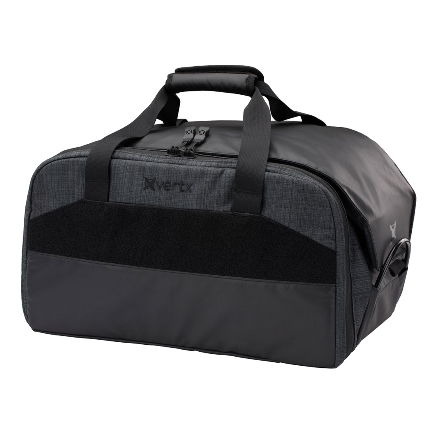 Vertx COF Heavy Range Bag Heather Black with Galaxy Black Accents, Removable 6-Pack Mag Holder & Lockable Zippers