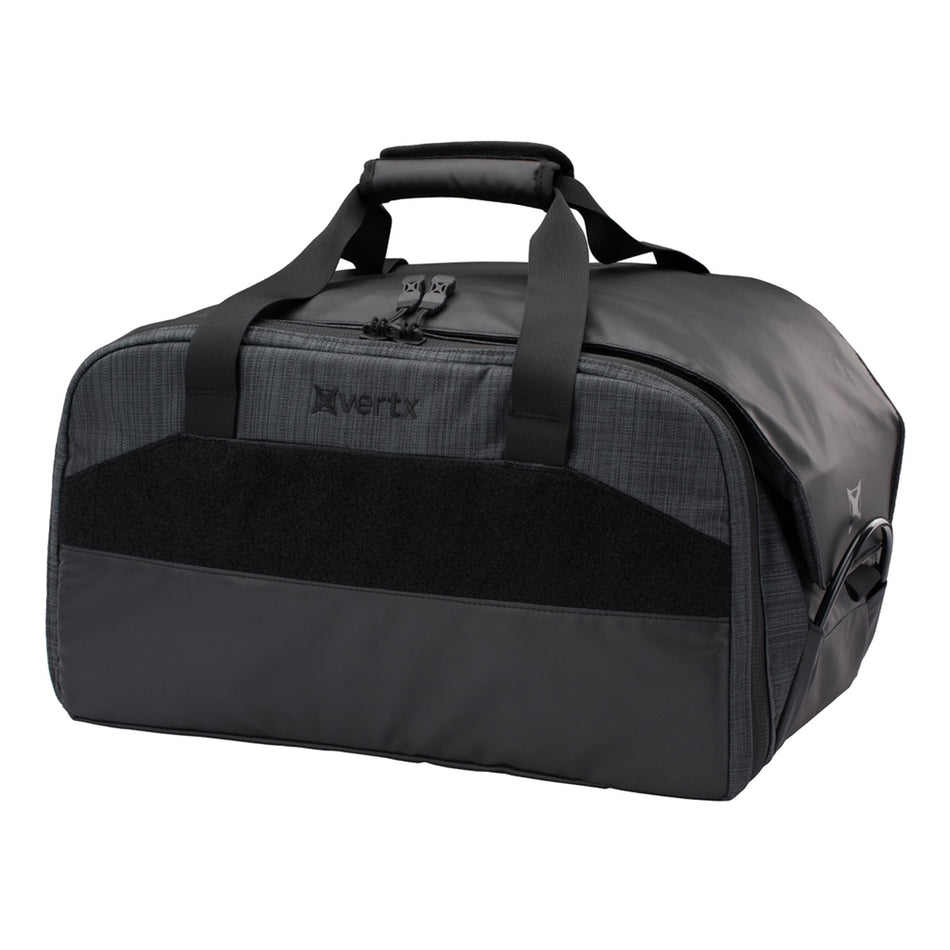 Vertx COF Heavy Range Bag Heather Black with Galaxy Black Accents, Removable 6-Pack Mag Holder & Lockable Zippers