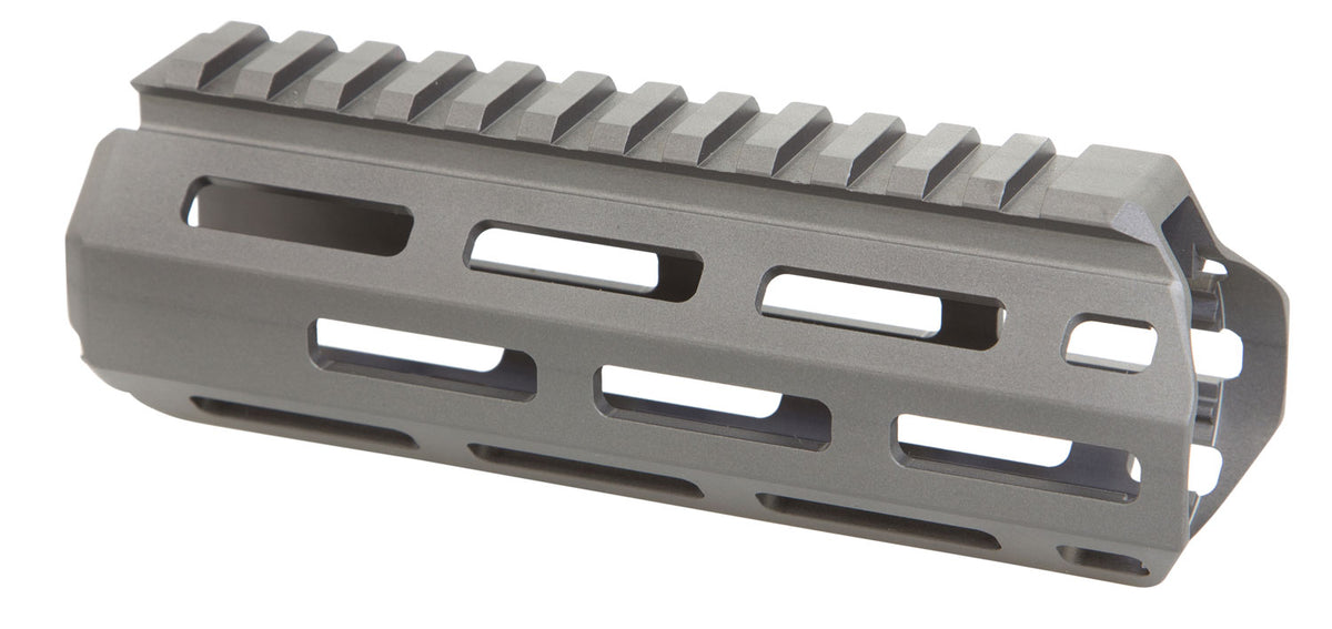 Q LLC 6HBMLOKHG Honey Badger 6" M-LOK Aluminum Handguard Gray