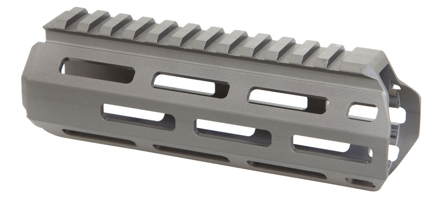 Q LLC 6HBMLOKHG Honey Badger 6" M-LOK Aluminum Handguard Gray