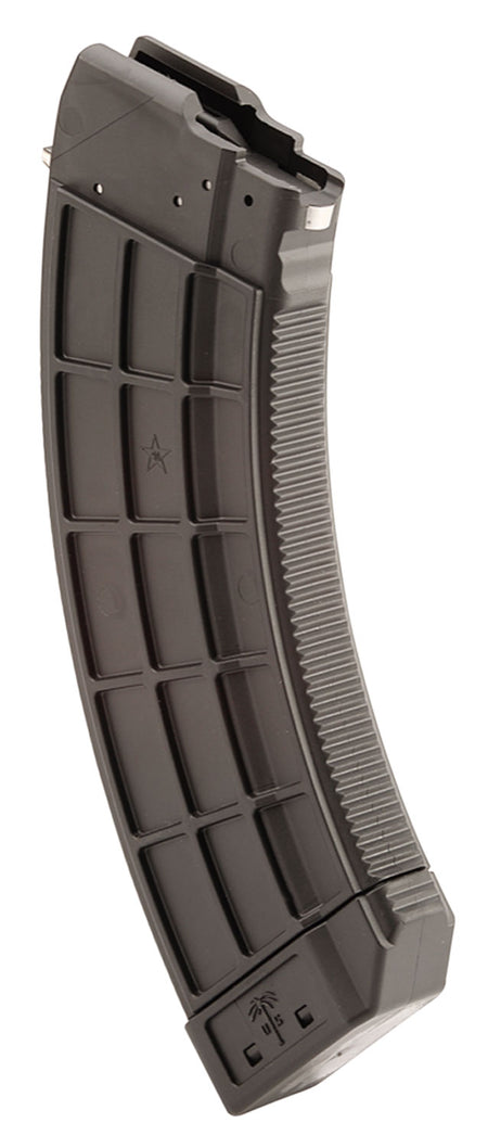 US Palm MA692A 30rd AK-47 Magazine 7.62x39mm - Black Polymer w/ Stainless Steel Latch