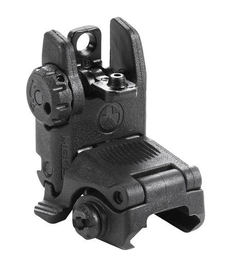 Magpul MAG248-BLK MBUS Folding Rear Backup Sight Black for AR-15/M16