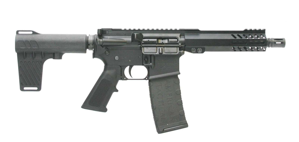 ATI MILSPORT 5.56 7.5" PSTL 7.5" MLOK, BLADE BRACE 1-60RD MAG