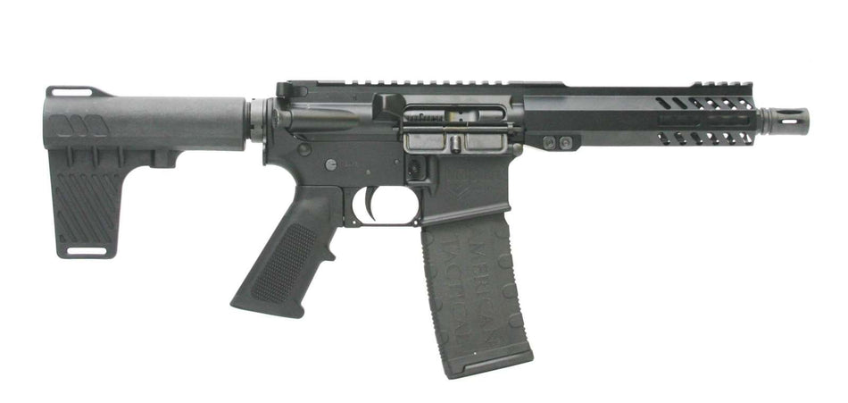 ATI MILSPORT 5.56 7.5" PSTL 7.5" MLOK, BLADE BRACE 1-60RD MAG