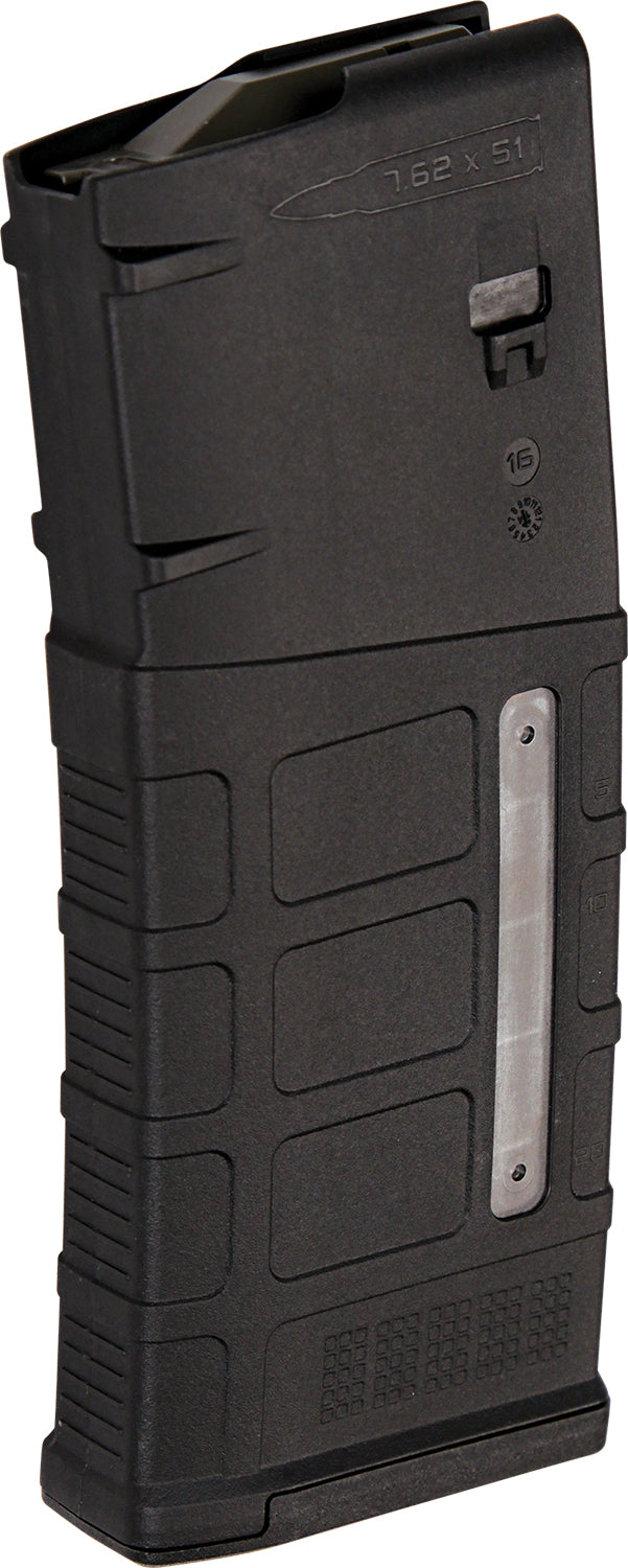 Magpul MAG292BLK PMAG GEN M3 25-Round 308 Win/7.62x51mm NATO Magazine for AR-10/SR25 with MagLevel Window Black