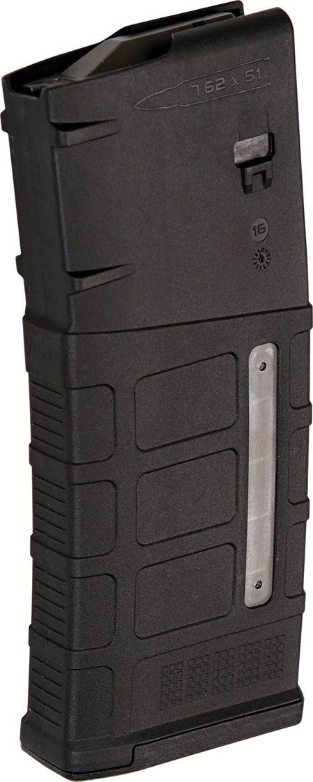 Magpul MAG292BLK PMAG GEN M3 25-Round 308 Win/7.62x51mm NATO Magazine for AR-10/SR25 with MagLevel Window Black