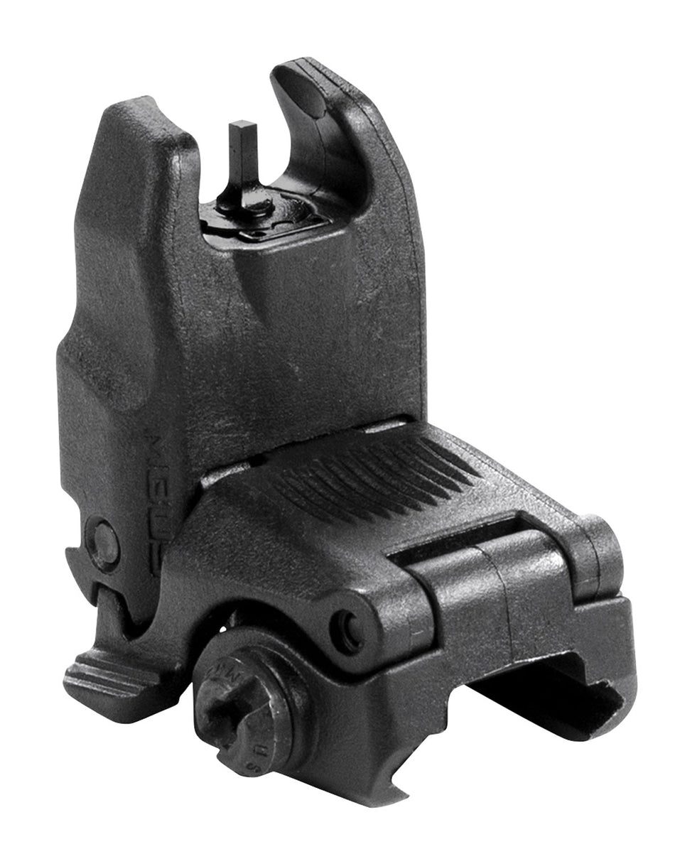 Magpul MAG247-BLK MBUS Folding Front Backup Sight Black for AR-15/M16