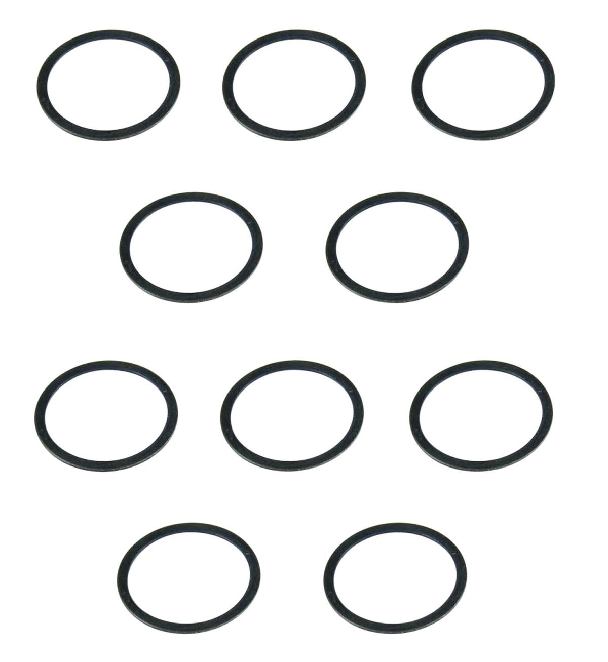 TacFire AR-15 Barrel Nut Shim Set, Black – 10 Pack