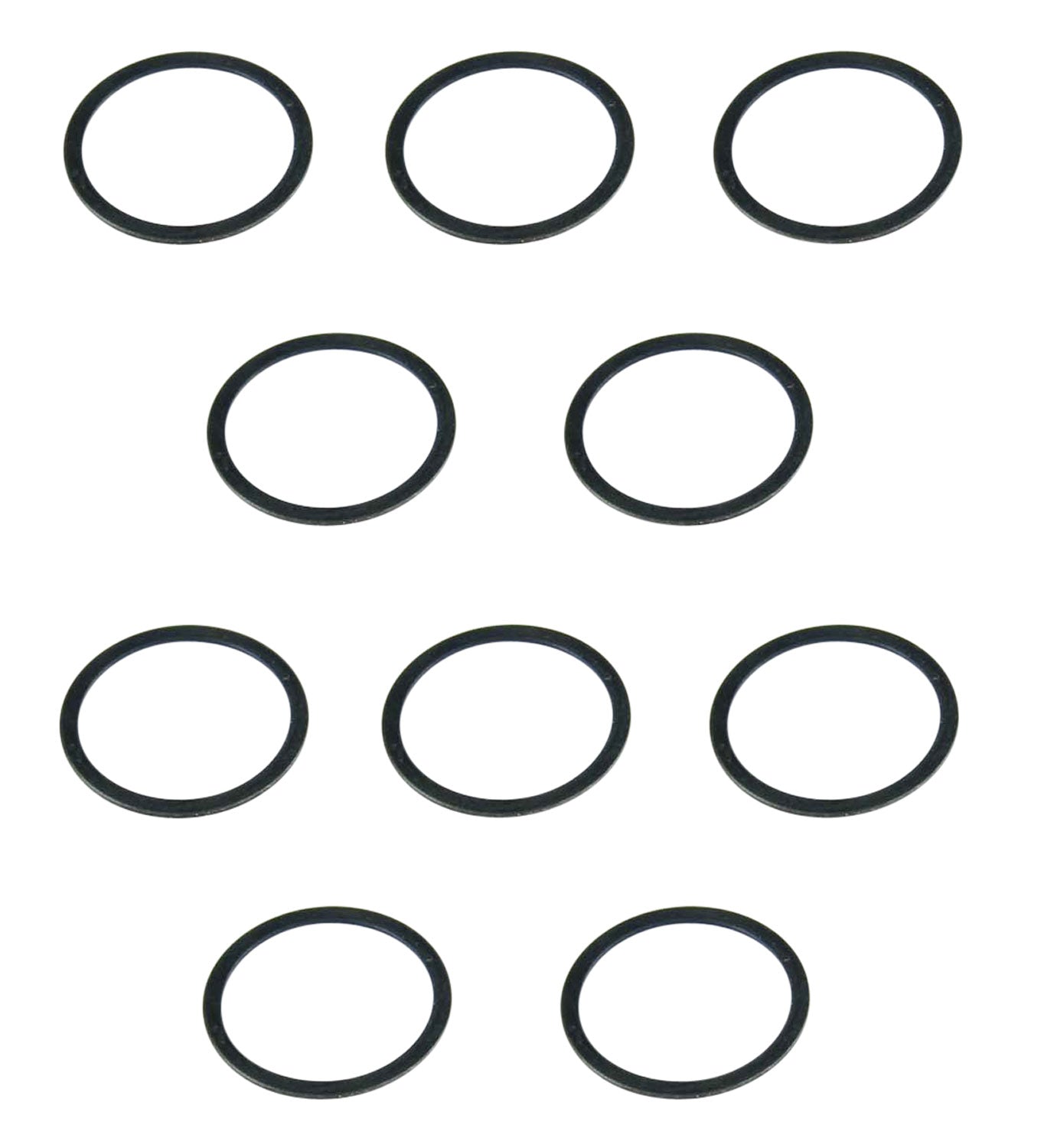 TacFire AR-15 Barrel Nut Shim Set, Black – 10 Pack