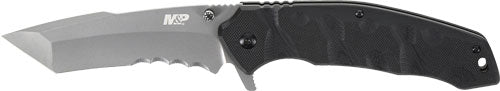 S&W M&P Special Ops 4" Tanto Spring Assist Folding Knife Black