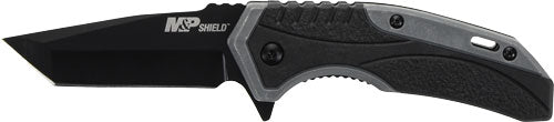 S&W M&P Shield 2.8" Tanto Spring Assist Folding Knife Black
