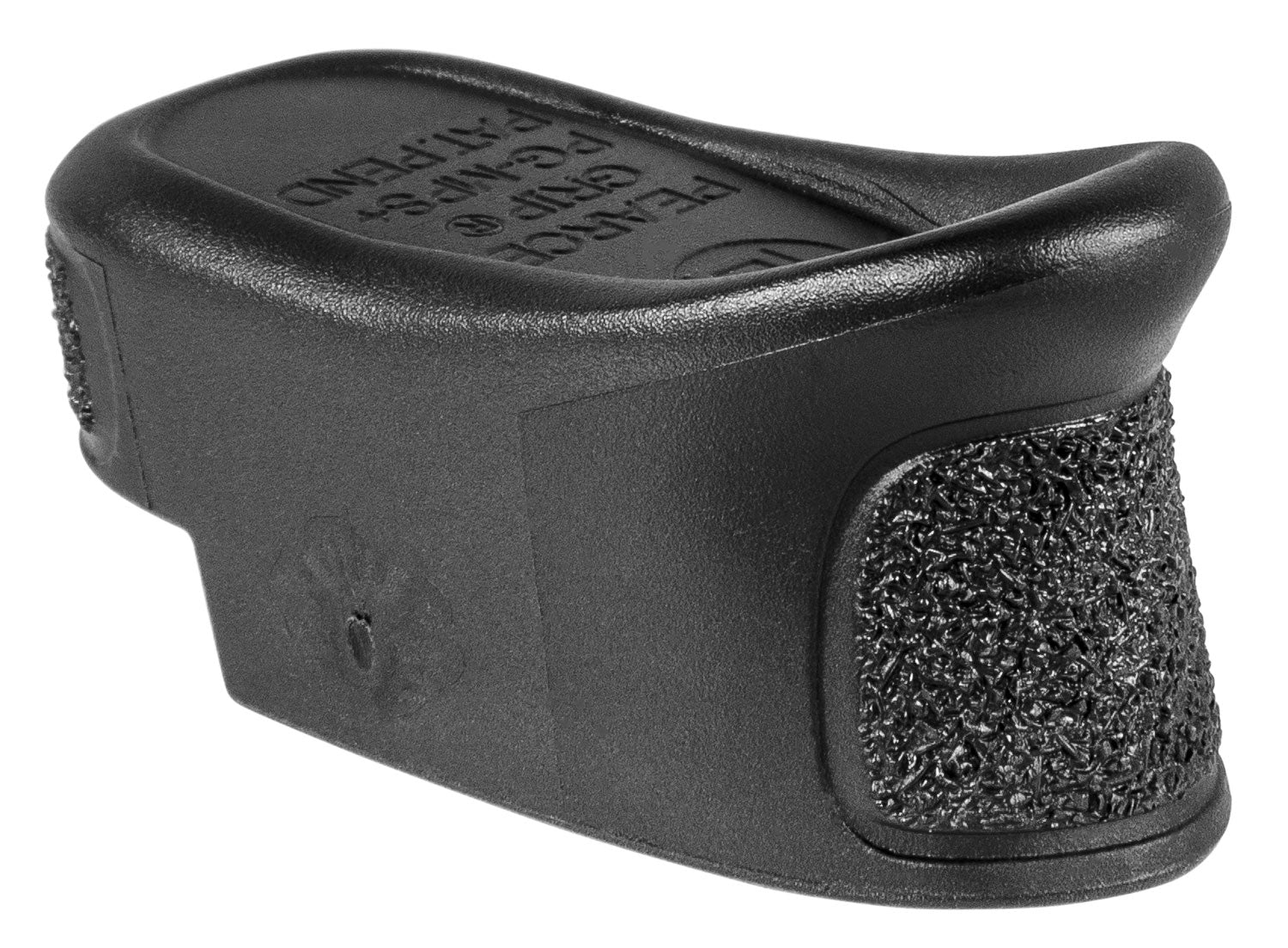 Pearce Grip PGMPS+ Magazine Extension for S&W M&P Shield & M2.0 – Black Polymer, 1" Gripping Surface, Adds 2rds 9mm