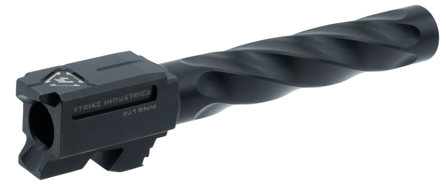 Strike Industries GARKBARREL17 ARK 9mm Replacement Barrel 4.49" Black Nitride for Glock 17 Gen1-4