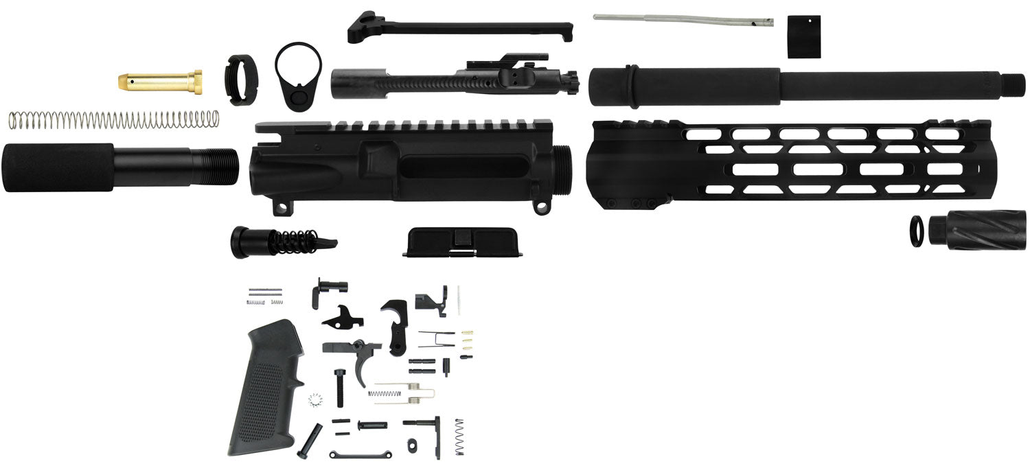 TacFire SSPK300LPK10 AR Pistol Build Kit 300 Blackout Black Parkerized Steel 5/8"-24 tpi Sports South Exclusive