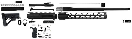 TacFire SSRK65CRDLPK20BN AR Rifle Build Kit 6.5 Creedmoor Black Nitride 20" Barrel Sports South Exclusive