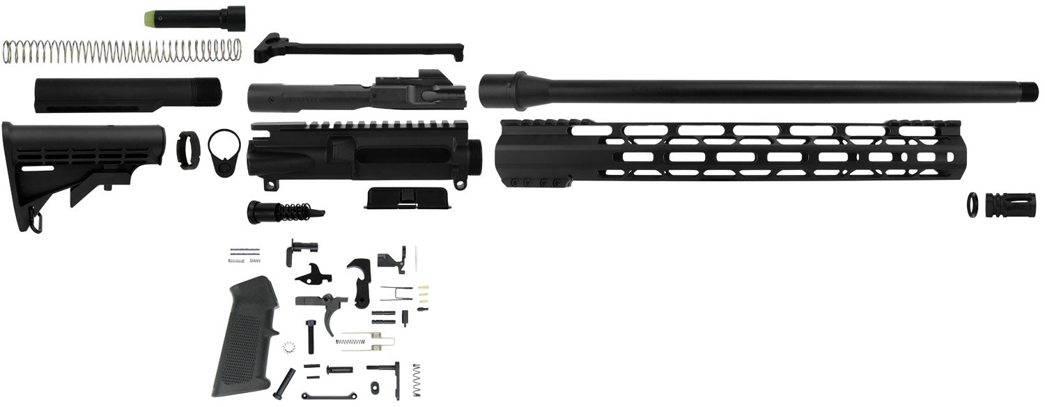 TacFire SSRK45ACPLPK AR Rifle Build Kit 45 ACP Black Nitride Aluminum 16" Barrel Sports South Exclusive